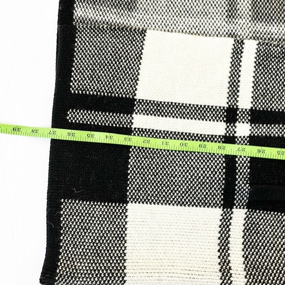 100% Merino Wool Pendleton Block Plaid Coatigan Sweater Size Large - Picture 7 of 16